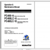 Komatsu Hydraulic Excavator PC490 10 PC490LC 10 Operation Maintenance Manual UENAM01500 2018