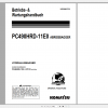 Komatsu Hydraulic Excavator PC490HRD 11E0 Operation Maintenance Manual UDEAM01720 2019 DE
