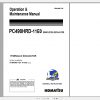Komatsu Hydraulic Excavator PC490HRD 11E0 Operation Maintenance Manual UENAM01720 2020