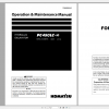 Komatsu Hydraulic Excavator PC490LC 10 Operation Maintenance Manual TEN00520 03 2015