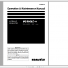 Komatsu Hydraulic Excavator PC490LC 11 Operation Maintenance Manual TEN00803 01 2018