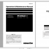 Komatsu Hydraulic Excavator PC490LCi 11 Operation Maintenance Manual TEN00734 03 2018