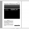 Komatsu Hydraulic Excavator PC500LC 10M0 Operation Maintenance Manual PEN01333 01 2020