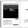 Komatsu Hydraulic Excavator PC600 8 PC600LC 8 Operation Maintenance Manual TEN00346 02 2010