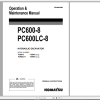 Komatsu Hydraulic Excavator PC600 8 PC600LC 8 Operation Maintenance Manual UEAM005005 2011