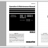 Komatsu Hydraulic Excavator PC600 8E0 PC600LC 8E0 PC650 8E0 PC650LC 8E0 PC700LC 8E0 Operation Maintenance Manual PEN01068 00 2019