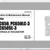 Komatsu Hydraulic Excavator PC650PC650LC 3 PC650SE 3 Operation Maintenance Manual SEAM02090306