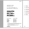 Komatsu Hydraulic Excavator PC750 6 PC800 6 Shop Manual SEBD008707 2000