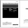 Komatsu Hydraulic Excavator PC750 7 PC750LC 7 PC750SE 7 PC800 7 PC800SE 7 Operation Maintenance Manual TEN00040 05 2016