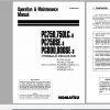 Komatsu Hydraulic Excavator PC750750LC 6 PC750SE 6 PC800800SE 6 Operation Maintenance Manual SEAM032602T 2000