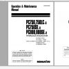 Komatsu Hydraulic Excavator PC750PC750LC 6 PC750SE 6 PC800 PC800SE 6 Operation Maintenance Manual SEAM010905P 2003