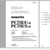 Komatsu Hydraulic Excavator PC780UU 6 PC780US 6 Shop Manual SEBM025119 2017