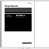 Komatsu Hydraulic Excavator PC78US 10 Shop Manual SEN06518 06 2020