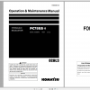 Komatsu Hydraulic Excavator PC78US 8 Operation Maintenance Manual TEN00307 05 2009