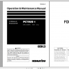 Komatsu Hydraulic Excavator PC78US 8 Operation Maintenance Manual TEN00466 01 2011