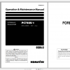 Komatsu Hydraulic Excavator PC78UU 8 Operation Maintenance Manual TEN00364 01 2009
