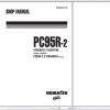 Komatsu Hydraulic Excavator PC95R 2 Shop Manual WEBM001700