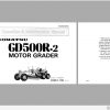 Komatsu Motor Grader GD500R 2 Operation Maintenance Manual SEAM23AB01