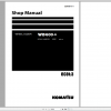 Komatsu Wheel Dozer WD600 6 Shop Manual SEN04979 11 2017