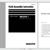 Komatsu Wheel Loader WA1200 3 Field Assembly Instruction GEN00011 04 2011