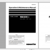 Komatsu Wheel Loader WA1200 3 Operation Maintenance Manual PEN00140 03 2007