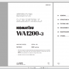 Komatsu Wheel Loader WA1200 3 Shop Manual SEBM018231 2019