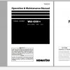 Komatsu Wheel Loader WA1200 6 Operation Maintenance Manual PEN00549 09 2019