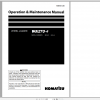 Komatsu Wheel Loader WA270 8 Operation Maintenance Manual TEN01014 00 2021
