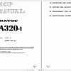 Komatsu Wheel Loader WA320 1 Shop Manual SEBMU4190103 1509 1990