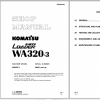 Komatsu Wheel Loader WA320 3 Shop Manual SEBM006006 1997