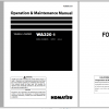 Komatsu Wheel Loader WA320 5 Operation Maintenance Manual PEN00438 01 2011