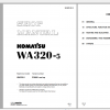 Komatsu Wheel Loader WA320 5 Shop Manual SEBM0346 10 2019