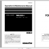 Komatsu Wheel Loader WA320 6 Operation Maintenance Manual PEN00498 09 2019