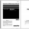 Komatsu Wheel Loader WA320 6 Operation Maintenance Manual TEN00235 06 2016