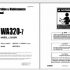 Komatsu Wheel Loader WA320 7 Engine 6D107E 2 Operation Maintenance Manual CEAM027401 2016