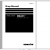 Komatsu Wheel Loader WA320 7 Shop Manual SEN06202 06 2019 1
