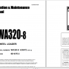 Komatsu Wheel Loader WA320 8 Engine 6D107E 3 Operation Maintenance Manual CEAM031606 2020