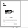 Komatsu Wheel Loader WA320 8 Engine 6D107E 3 Shop Manual CEBM031201 2016