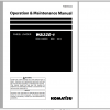 Komatsu Wheel Loader WA320 8 Operation Maintenance Manual PEN01106 04 2019