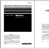 Komatsu Wheel Loader WA320 8 Operation Maintenance Manual TEN00739 03 2017