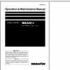 Komatsu Wheel Loader WA320 8 Operation Maintenance Manual TEN00833 02 2019