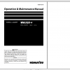 Komatsu Wheel Loader WA320 8 Operation Maintenance Manual TEN01015 00 2021