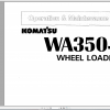 Komatsu Wheel Loader WA350 1 Operation Maintenance Manual SEAM04230105