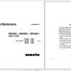 Komatsu Wheel Loader WA350 1 WA400 1 WA450 1 Operation Maintenance Manual SEAM04230103