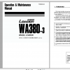 Komatsu Wheel Loader WA380 3 Operation Maintenance Manual PEN00262 00 2007