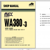 Komatsu Wheel Loader WA380 3 Shop Manual SMEW3800T0