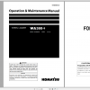 Komatsu Wheel Loader WA380 5 Operation Maintenance Manual TEN00089 06 2018
