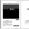 Komatsu Wheel Loader WA380 6 Operation Maintenance Manual PEN00442 00 2009