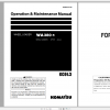 Komatsu Wheel Loader WA380 6 Operation Maintenance Manual PEN01019 02 2019
