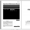 Komatsu Wheel Loader WA380 6 Operation Maintenance Manual PEN01019 04 2021
